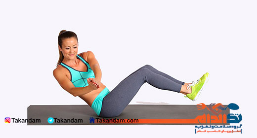 reduce-belly-fat-Twist-Crunches