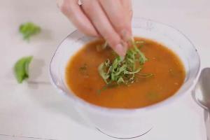 سوپ گوجه فرنگی