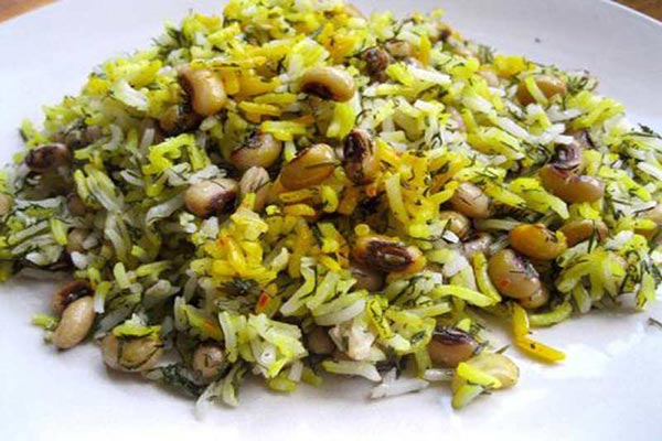 شوید لوبیا شیرازی