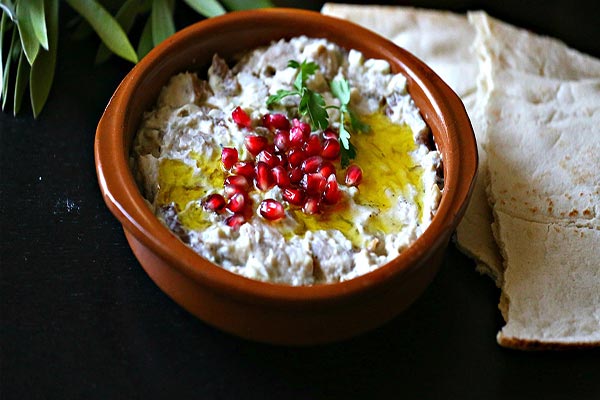 بوراني بادنجان و انار