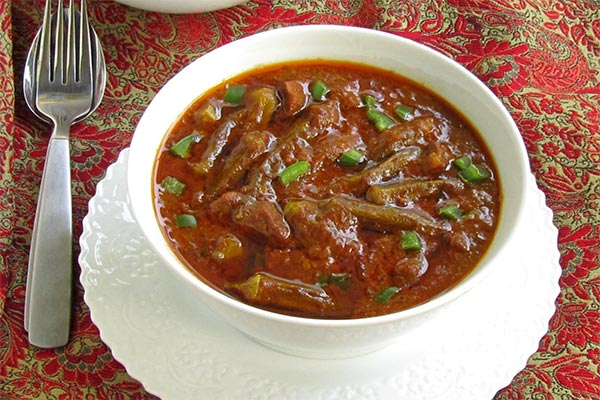 آبگوشت بامیه ایلام