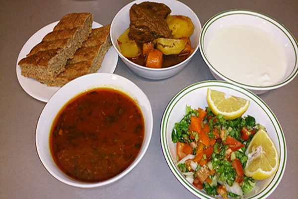 خورش شوربا آذری