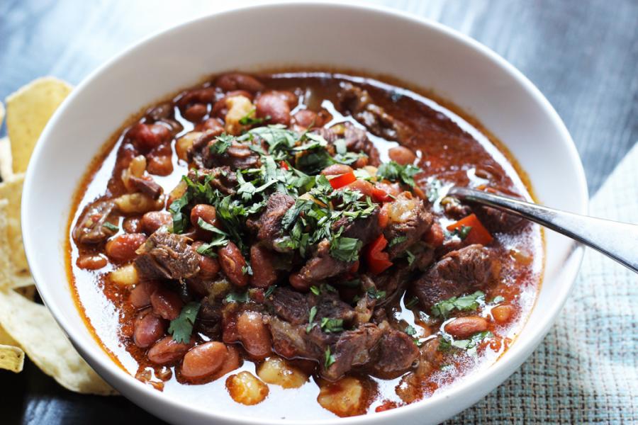 خوراک گوشت تند